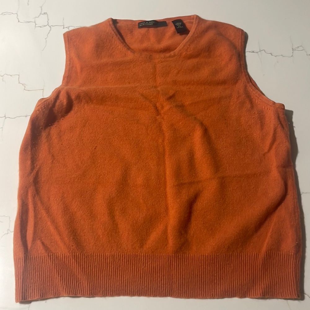 LORD AND TAYLOR CASHMERE VEST